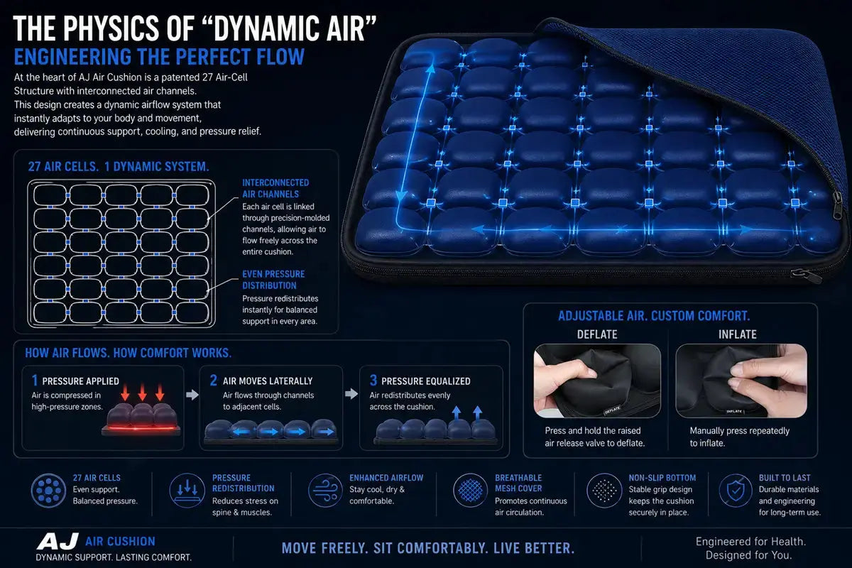 The Physics of "Dynamic Air": Why Seating Should Be a Fluid Experience