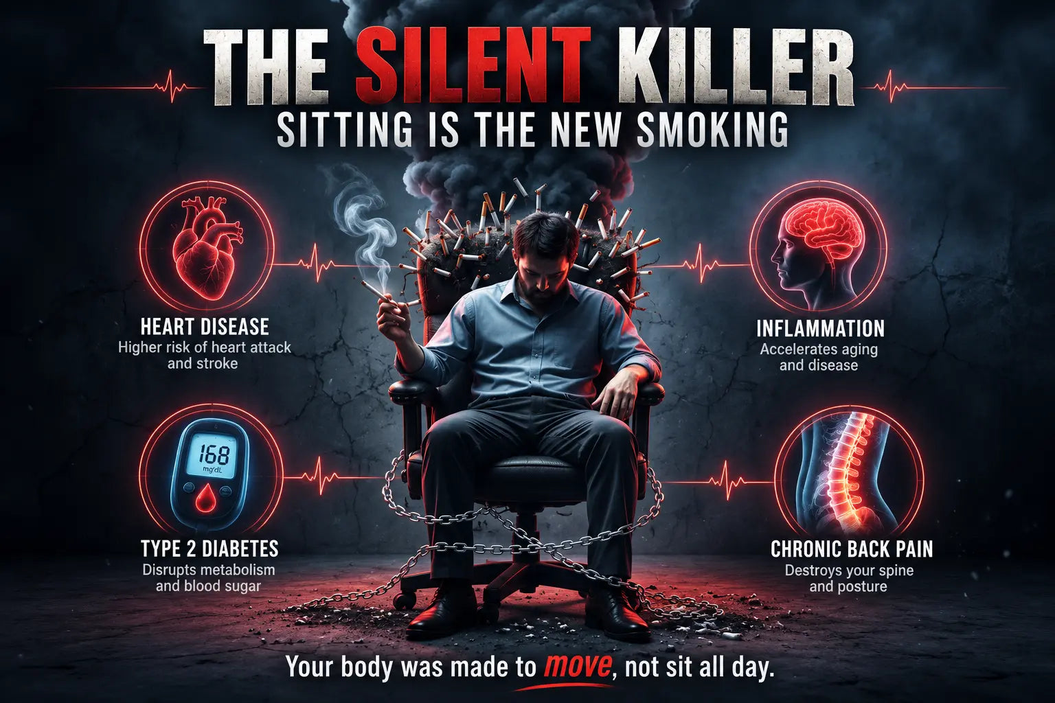 Sitting Is the New Smoking: How to Defeat the Silent Killer with AJ Air Cushion