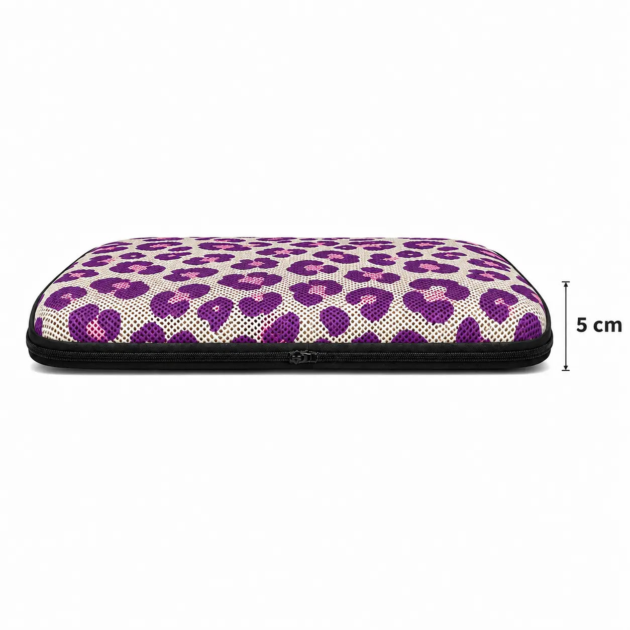 AJ Pink Purple Leopard Print 3D Air Mesh Seat Cushion