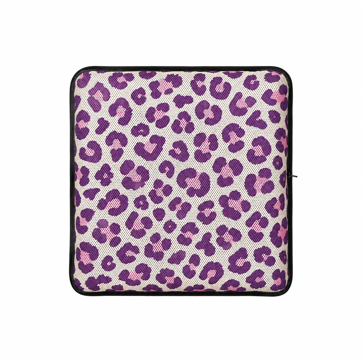 AJ Pink Purple Leopard Print 3D Air Mesh Seat Cushion
