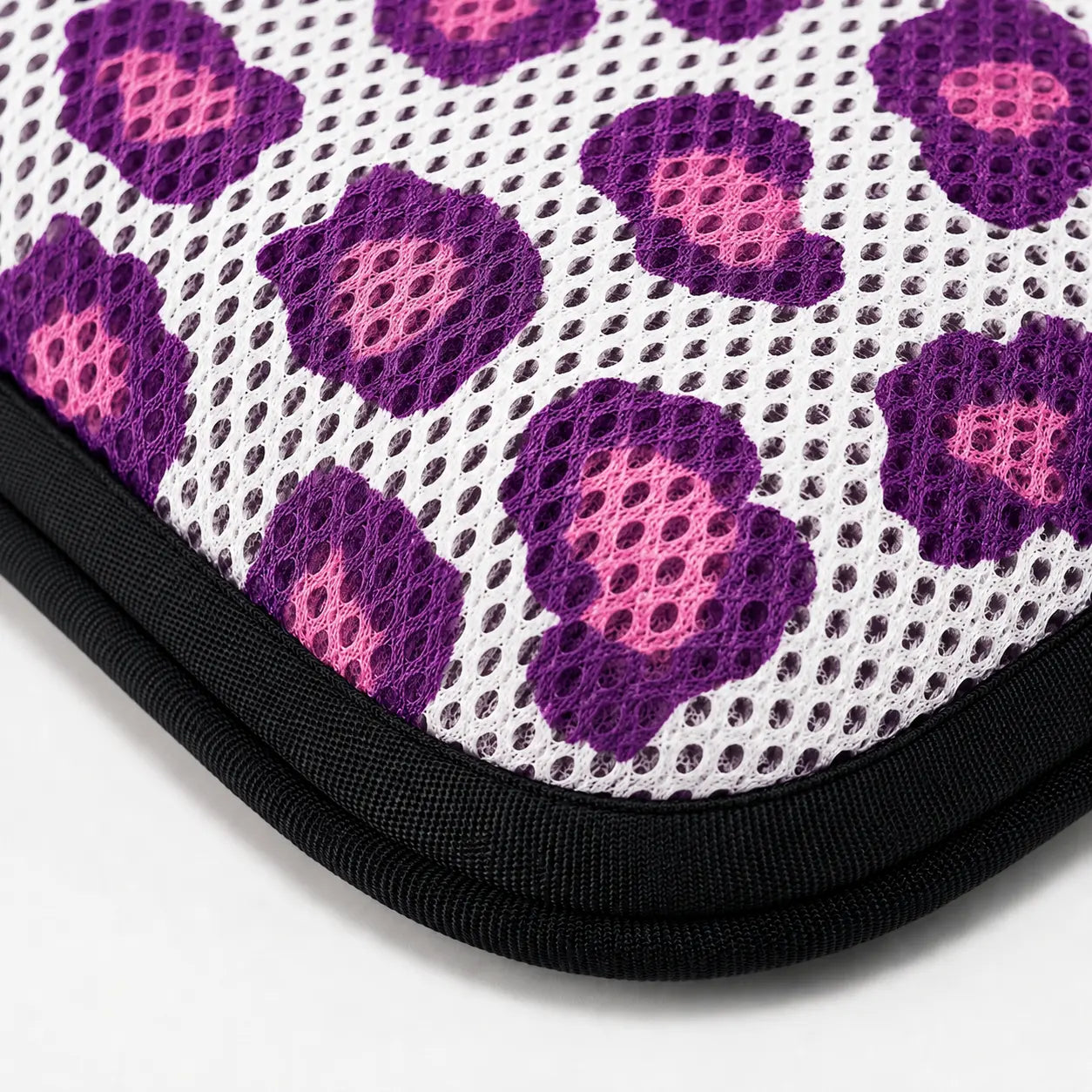 AJ Pink Purple Leopard Print 3D Air Mesh Seat Cushion