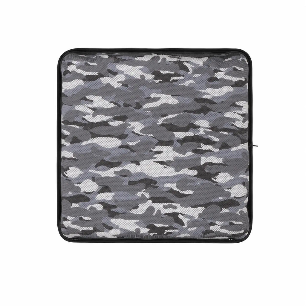 AJ Grey Camouflage 3D Air Mesh Seat Cushion