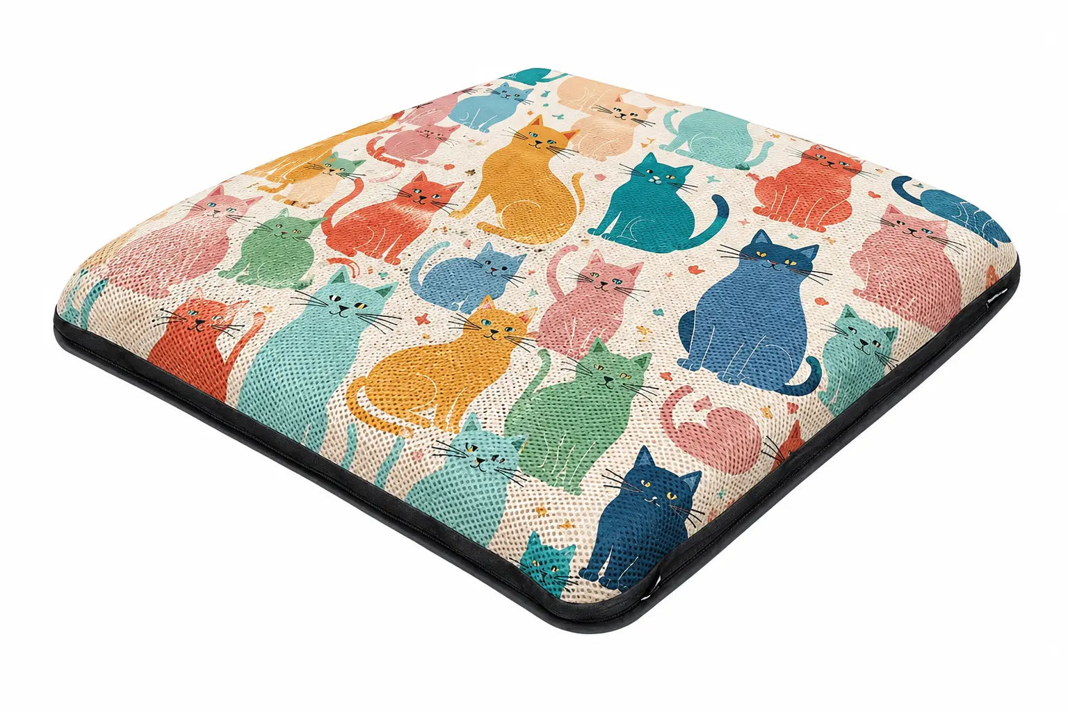 AJ Multi-Color Cat 3D Air Mesh Seat Cushion product view