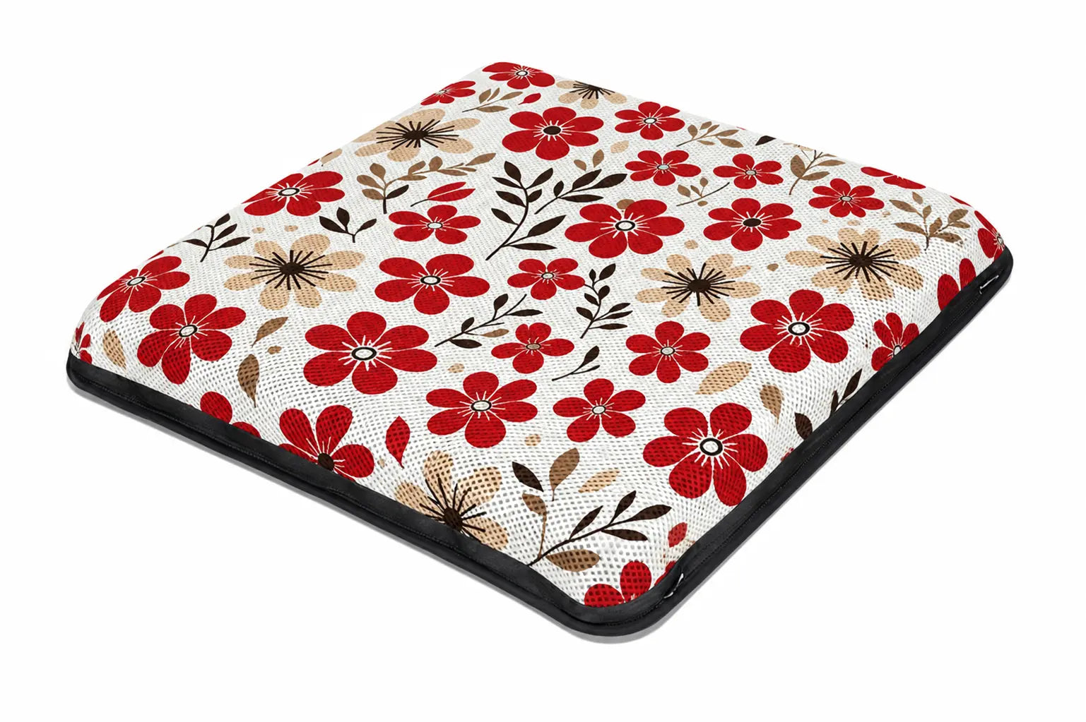 AJ Red Flora 3D Air Mesh Seat Cushion product view