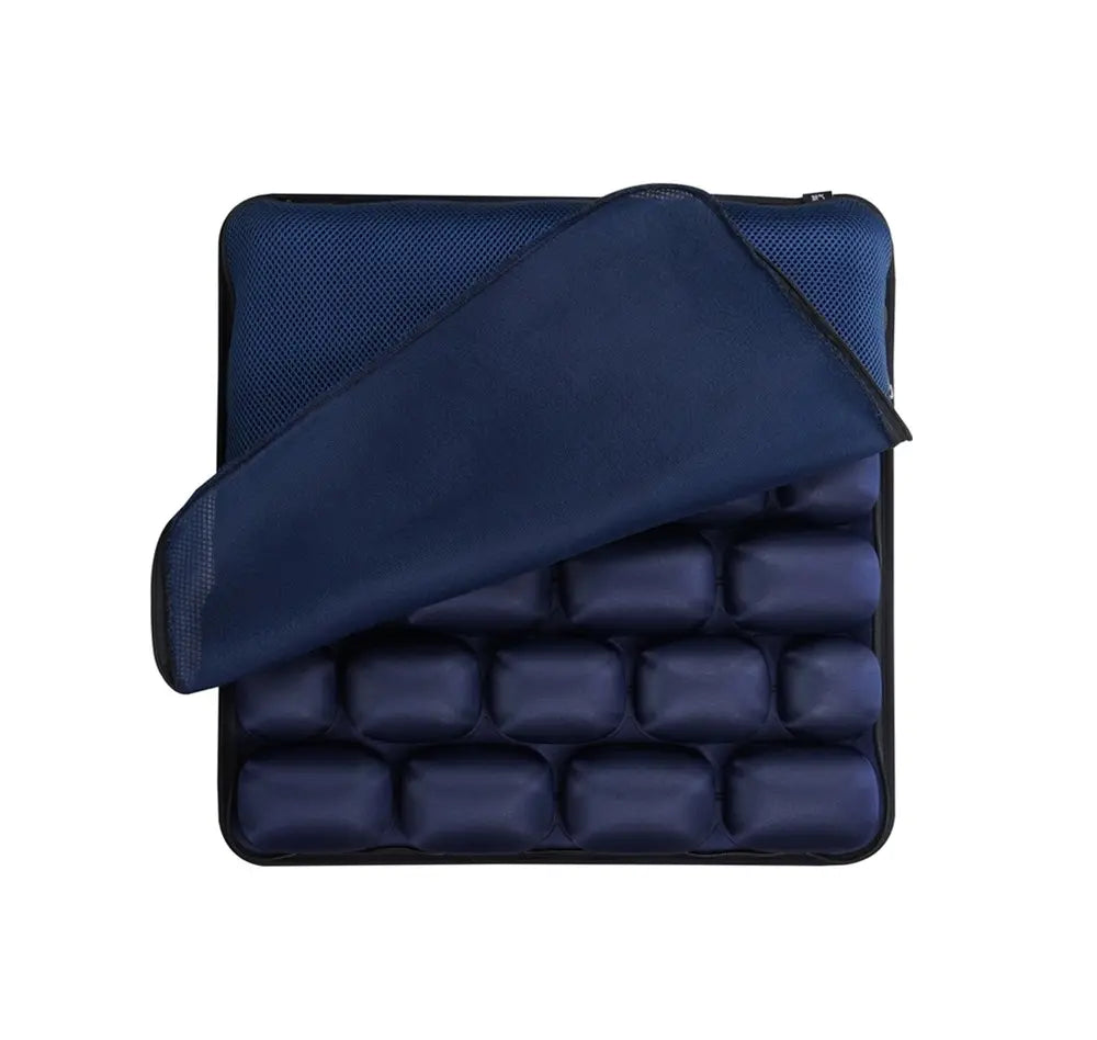 AJ Blue 3D Air Mesh Seat Cushion — Drive Longer, Feel Stronger
