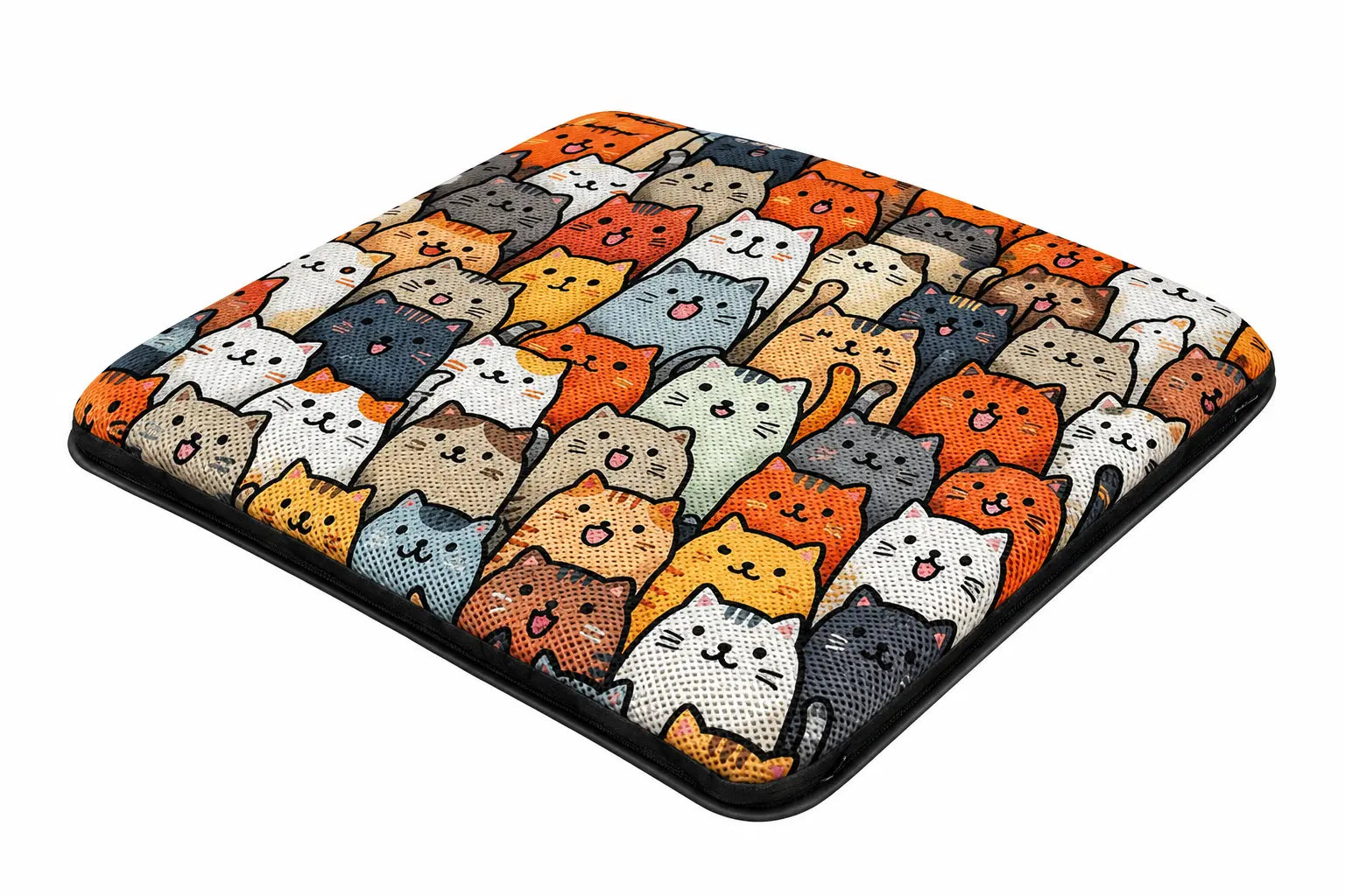 AJ Crowded Kitten 3D Air Mesh Seat Cushion product view