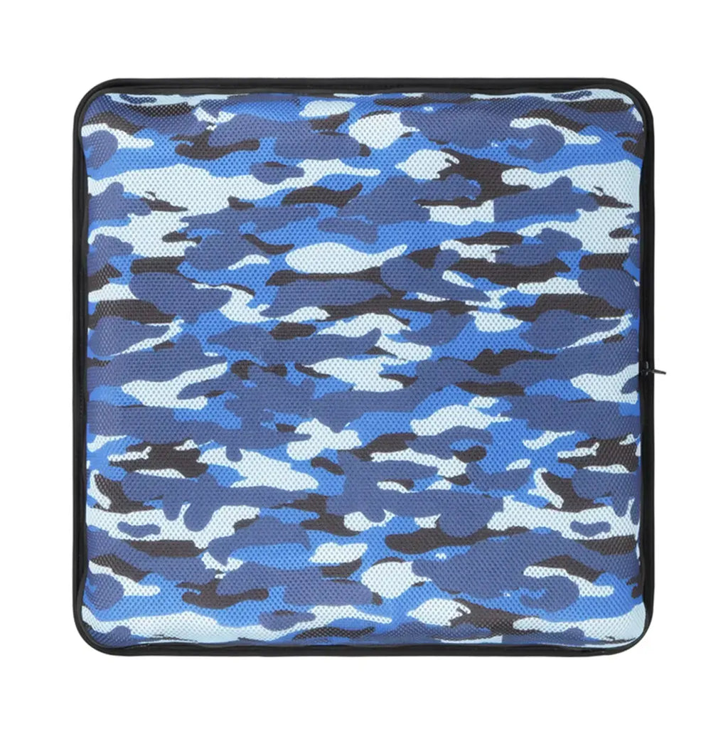 AJ Blue Camouflage 3D Air Mesh Seat Cushion — Drive Longer, Feel Stronger AJ Air Cushion