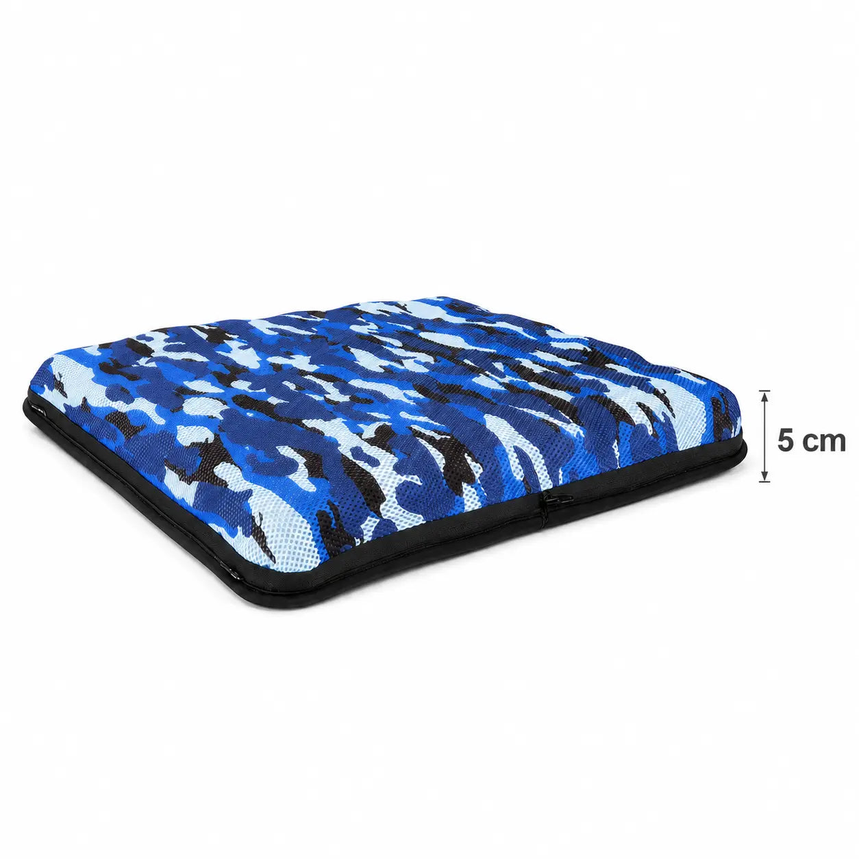 AJ Blue Camouflage 3D Air Mesh Seat Cushion