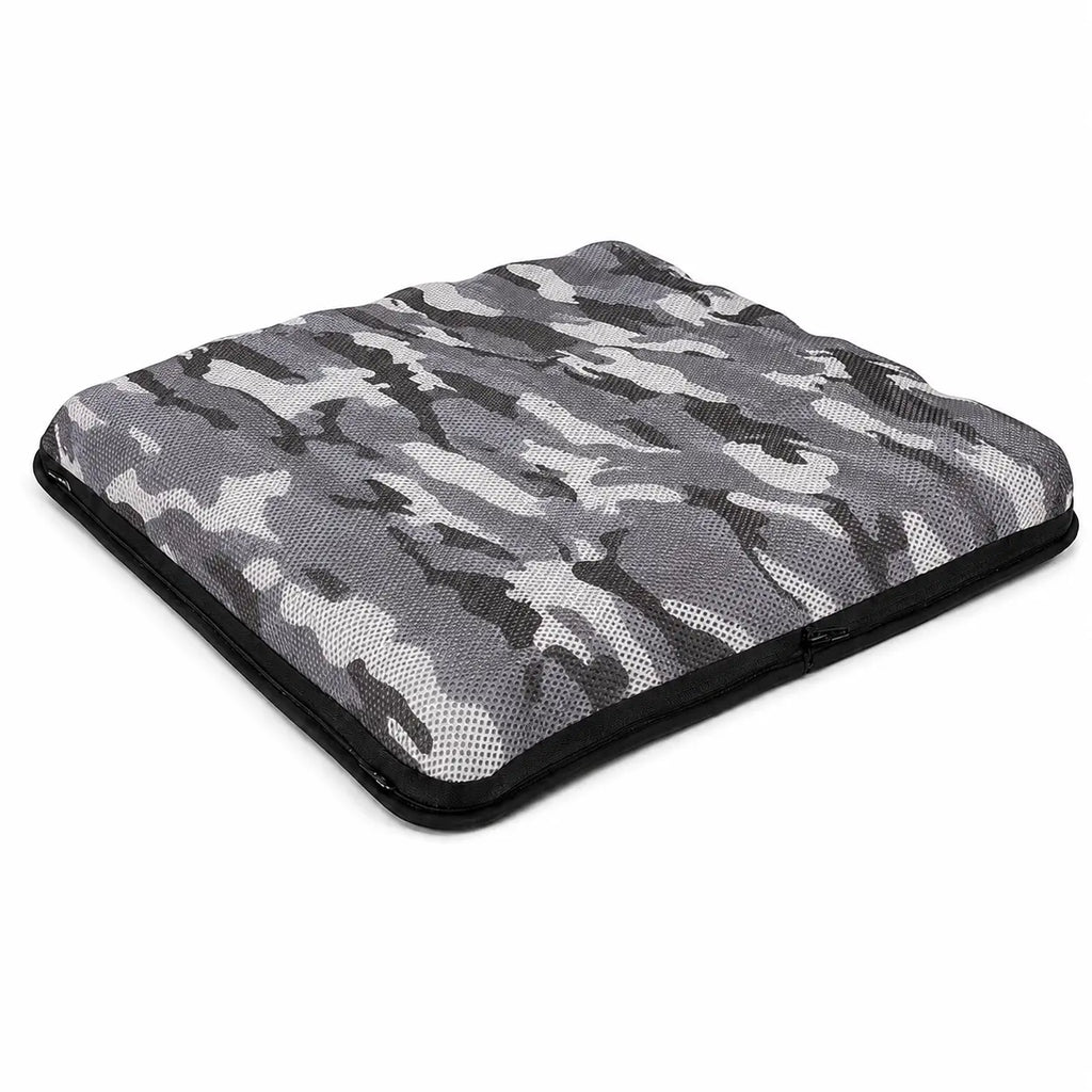 AJ Grey Camouflage 3D Air Mesh Seat Cushion