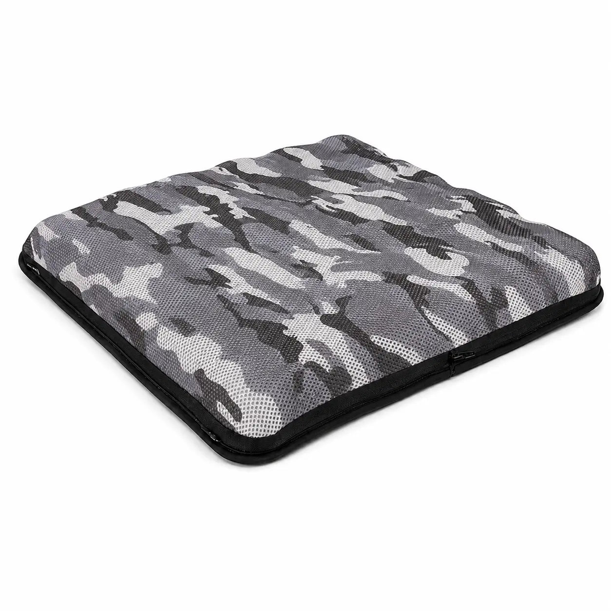 AJ Grey Camouflage 3D Air Mesh Seat Cushion